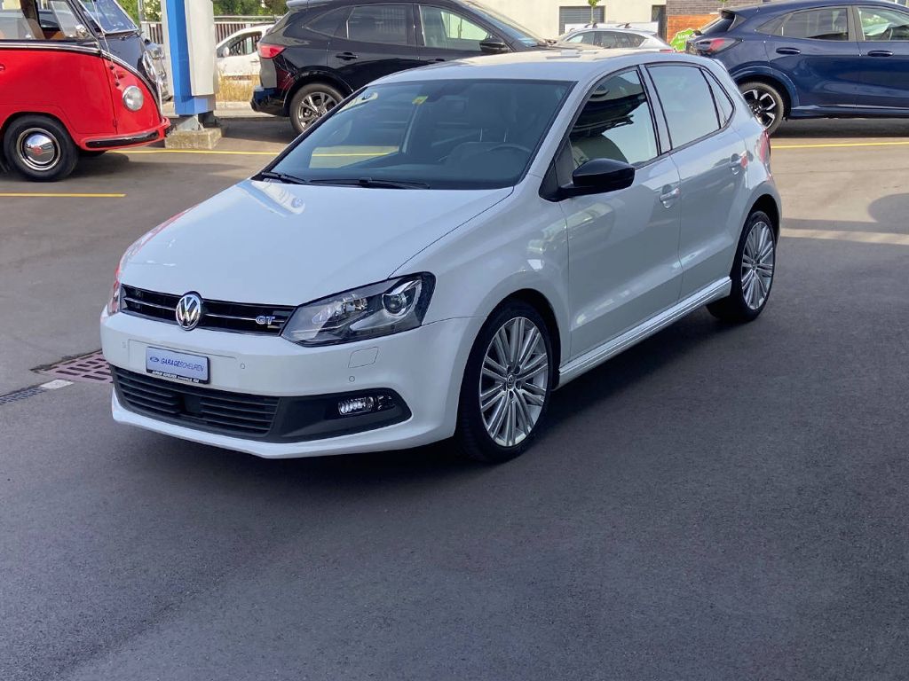 VW Polo 1.4 TSI BlueGT Detailansicht Scheuren Garage Egg bei ZH